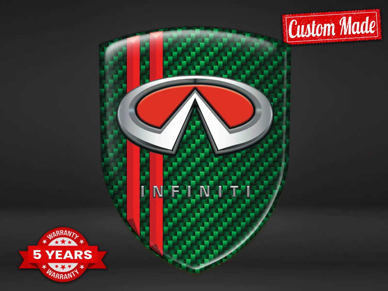 Infiniti Decalcomanie Auto Resistenti Di Pregio Professionali